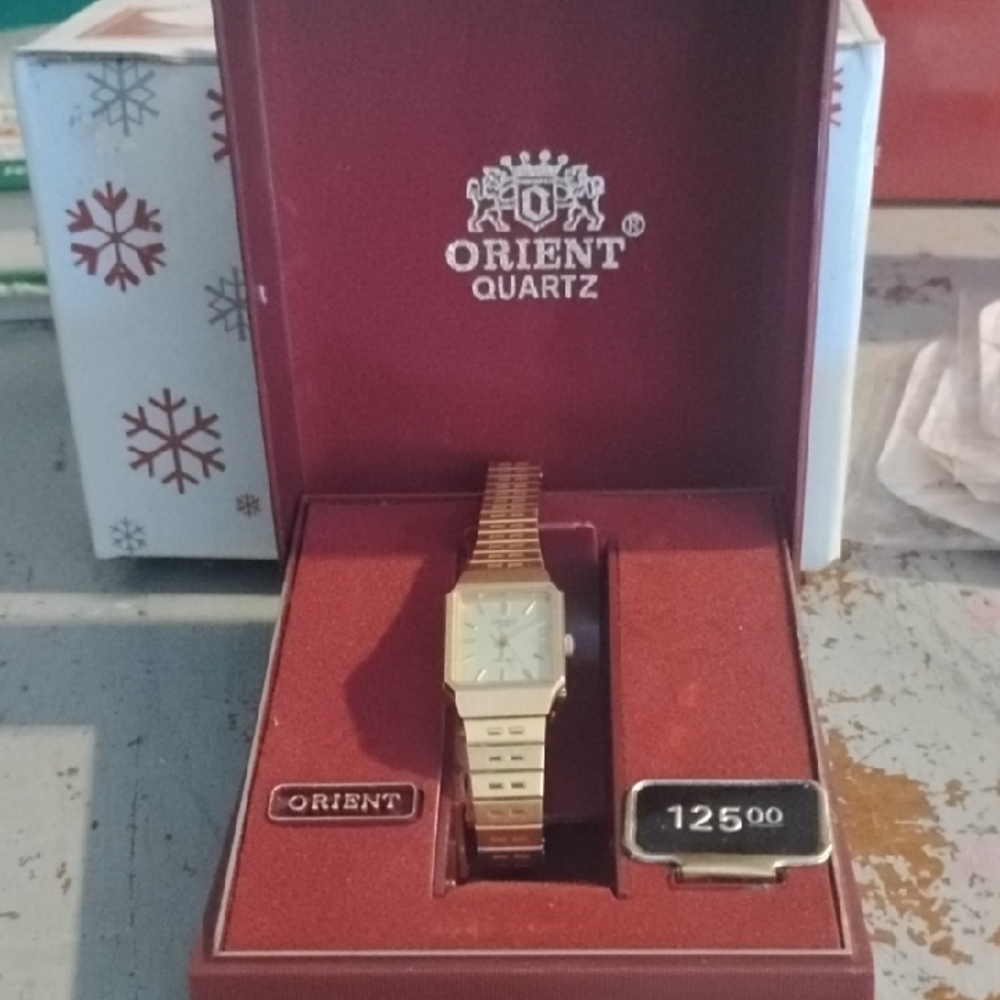 Gold-Tone Men's Quartz Watch